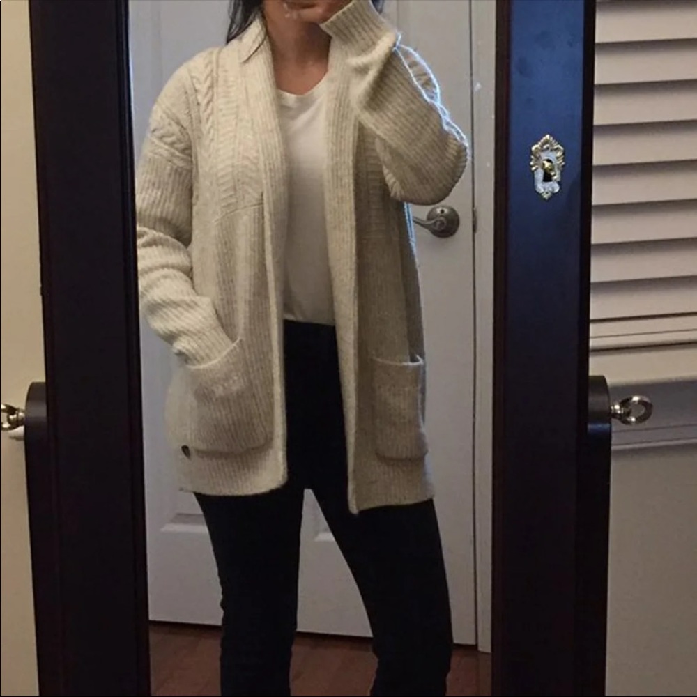 Dreams Soft Cream White Cardigan - Picture 2 of 7